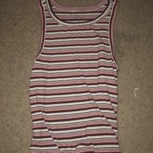 A stripped tank top